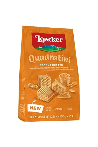 Loacker حقيبة زبدة الفول السوداني 125 غرام