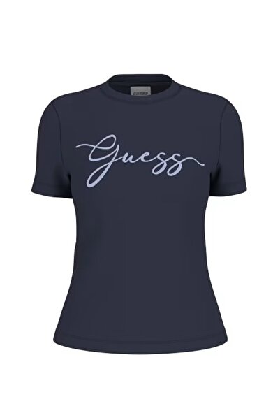 Guess Circe Nakışlı Logo Kadın T-Shirt V6GI01K2962