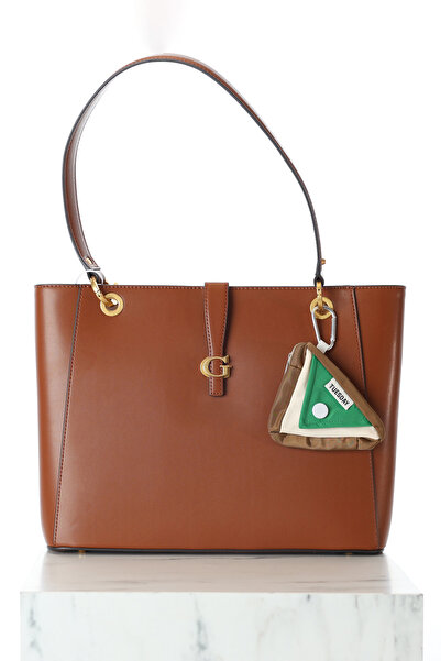 E MODA Green Fabric Mini Bag Keychain with Triangle Design |   Tuesday Writte...