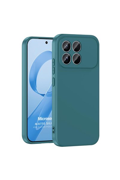 Microsonic Poco F8 Pro Case Groovy Soft Dark Green