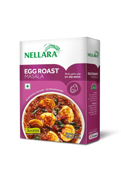 NELLARA بيض ماسالا مشوي 100 غرام