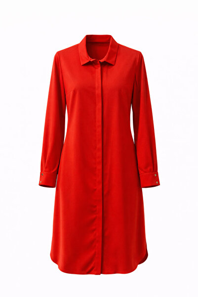 Kayra Tunica de bază pentru femei - Roșu