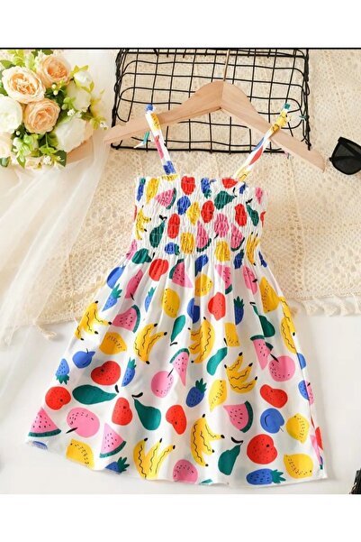 CN Fruit Patterned Summer Dress