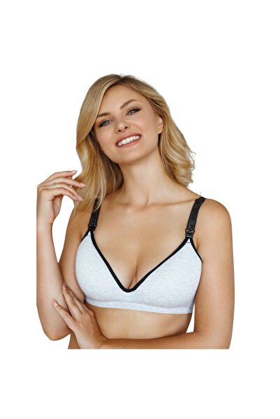 Mirabile Nursing bra, Mommy Comfort, Size L, Grey