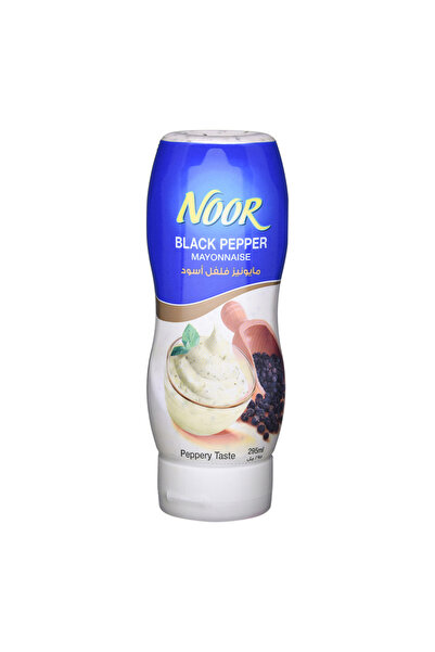 Noor MAYONNAISE 295ML BLACK PEPPER