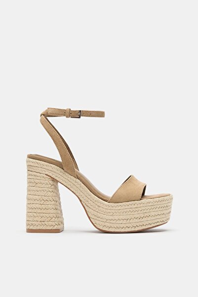 Pull & Bear Jüt topuklu sandalet