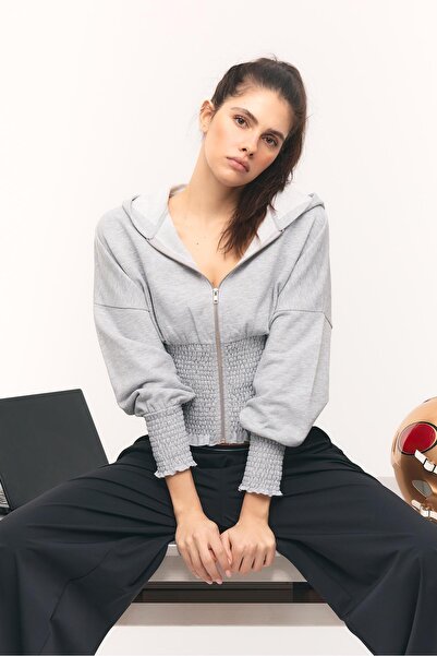 Stradivarius Fermuarlı sweatshirt