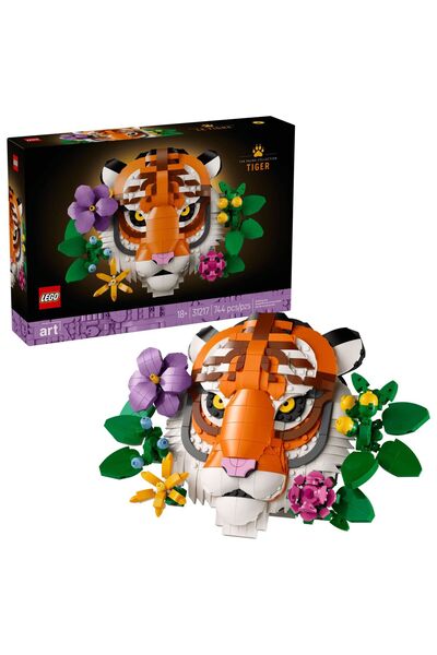LEGO Art COLECȚIA FAUNA TIGRILĂ 31217