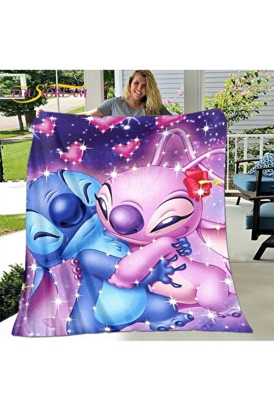 Elmas Dizayn Single Fleece 1. Quality Stich 150 cm * 220 Tv Blanket Children'...