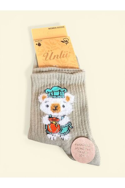 618 CONCEPT Animal Patterned Series Pam Cotton College Socks