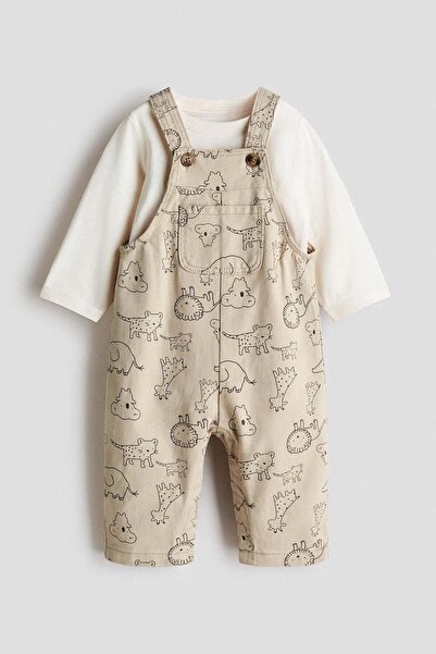 H&M طقم مكون من قطعتين من السروال والجزء العلوي