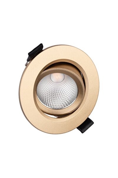 OEM LED Recessed Spotlight, 6.5 W, Neutral Light, 4000K, Adjustable, Matte Go...