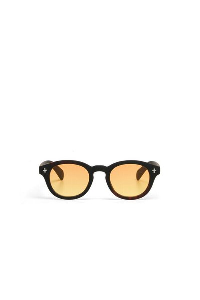 Okkia Milano Unisex Sunglassesblack Havana / Lens: Yellow