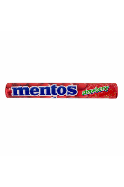 Mentos حلوى الفراولة 14 بنس 38 غرام