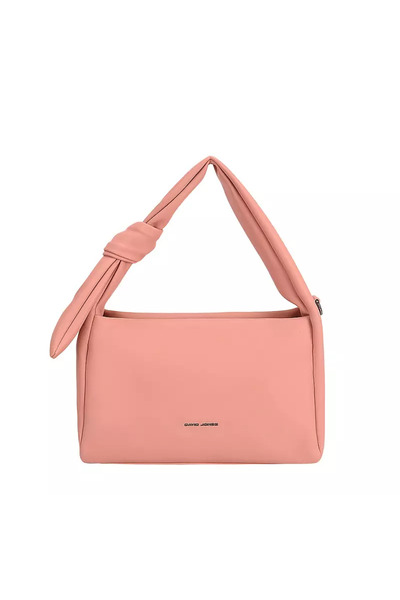 David Jones Soft Vegan Leather Women's Shoulder Bag - Casual Crossbody Bag