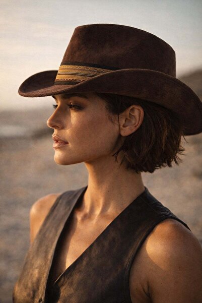 Külah قبعة نوماد ويسترن - بلون بني كانيون