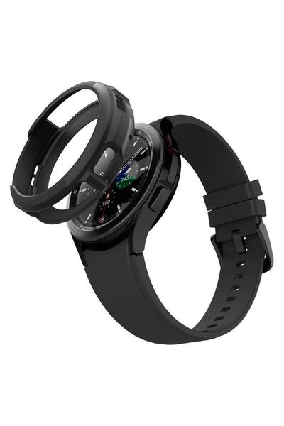 Spigen Galaxy Watch 4 Classic (42mm) Kılıf Liquid Air Black - ACS03141