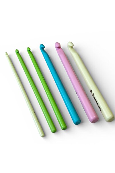 Kartopu Plastik Örgü Tığı Seti 6 Farklı Numara ( 4.0/ 5.0/ 6.0/ 8.0/ 9.0/ 10 )