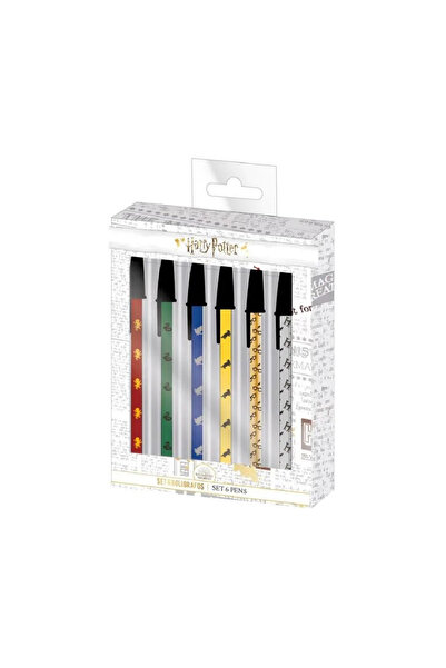 Harry Potter Set of 6 ballpoint pens, 3 years Multicolor