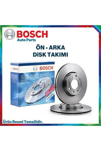 Bosch Toyota Corolla Auris Ön Arka Fren Diski Takımı 2013-2018