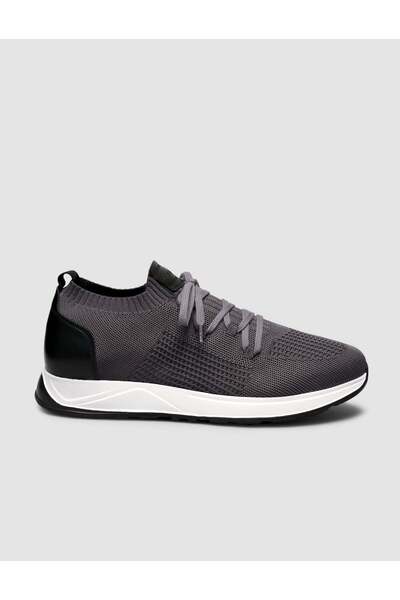 Cabani حذاء رياضي نابولي للرجال من تريكو أنثراسايت