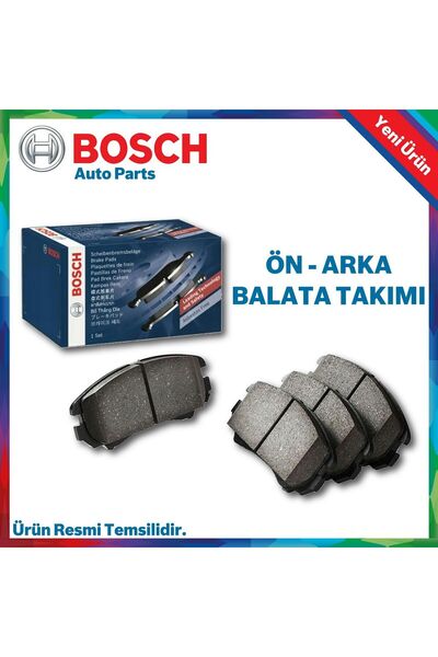 Bosch Vw Golf 6 VI Ön Arka Fren Balata Takımı