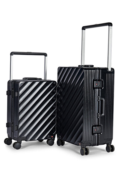 LİMRA Lemra travel bag set made of polycarbonate, consisting of two pieces, m...