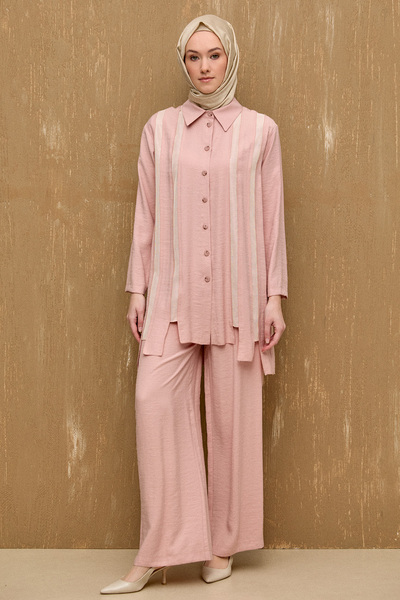 Setrms Şeritli File Detaylı İkili Takım