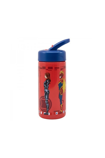 AVENGERS Red 410 ml Plastic Sports Bottle
