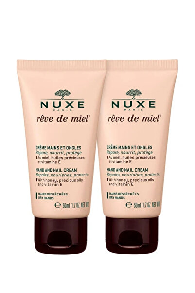 Nuxe Rêve de Miel İkili El ve Tırnak Kremi 2x50 ml