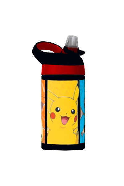 Pokemon Pokémon plastic water bottle, 473 ml Black