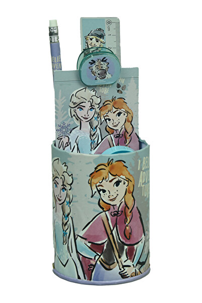 Disney Frozen Set de 7 articole de papetărie Adventure, metalice, 24,5x14x7 c...