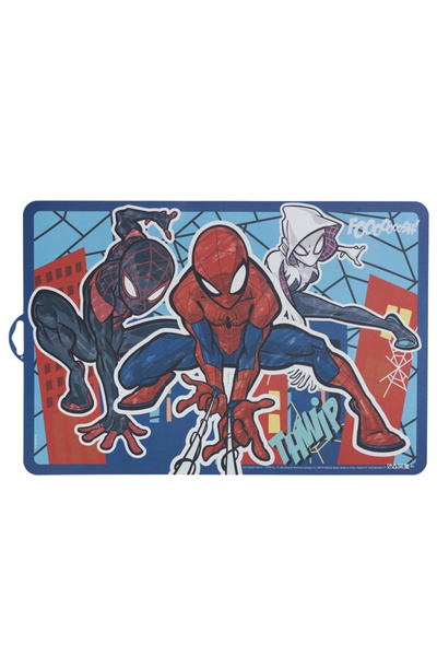 SPIDERMAN Mob Rules plate stand for serving the table, 43x28 cm Blue 43 x 28