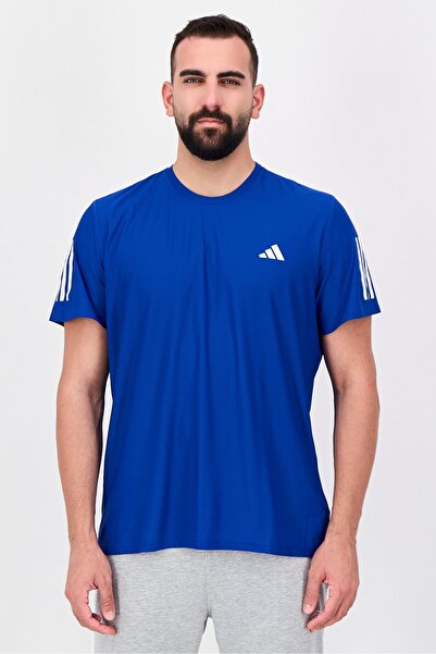 adidas Men Sportswear Fit Sleeveless Running T-Shirt, Blue