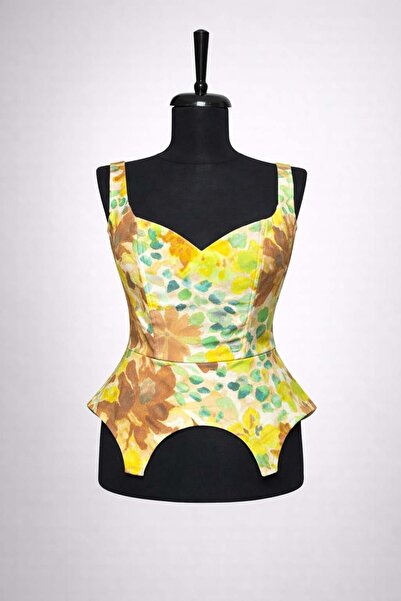 DC Golden garden corset