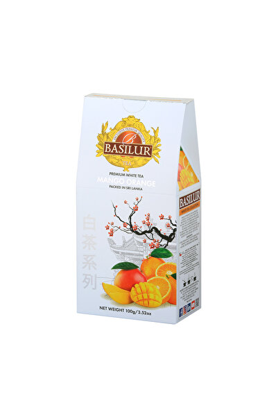Basilur Tea Refill White Tea Mango Orange, 100g