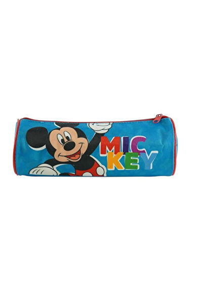 Disney Mickey Mouse Cylindrical pencil case 1 zipper, unlined Mickey Mouse Di...