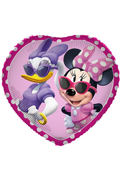 Minnie Mouse foil heart balloon 46 cm Pink