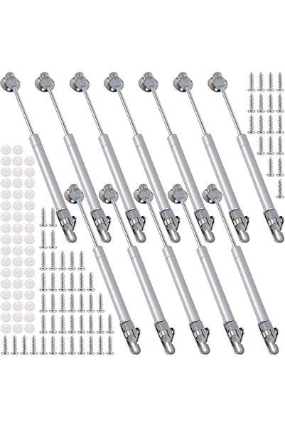 ZEONHAK 12 PCS 10 Inches Hydraulic Support Cabinet Hinge