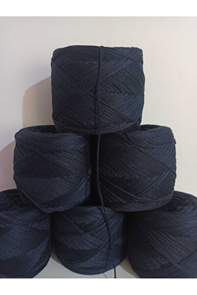 İPEK YÜN İPLİK DÜNYASI Κοτόν (Ιταλικό Μερσεριζέ) Νήμα Πλεξίματος (Σκούρο Ναυτ...