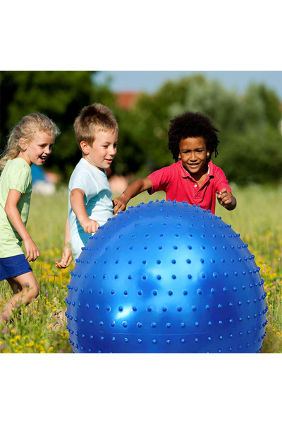 Sumkyle 85cm Large Sensory Massage Ball Bouncy Exercise Yoga Ball Big Inflata...