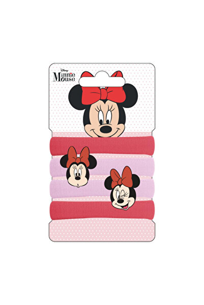 Minnie Mouse Set of 4 hair elastics for Pink