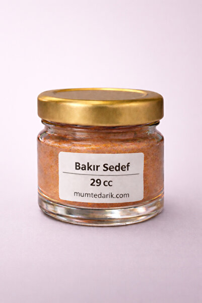 MUMTEDARİK Bakır Metalik Toz Pigment Boya 29cc