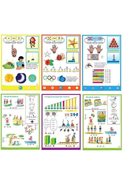 Eurodidactica Set of Mathematical Worksheets for Primary Grades (15 pages)