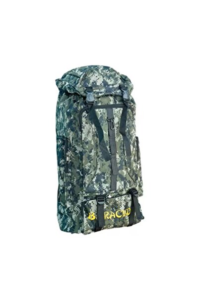 Baracuda Rucsac pescuit Baracuda, 70 litri, camuflaj nou, 600D Nylon