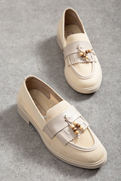 Mc vay Shoes Filona Beaded Accessory Knitwear Orthopedic Stylish Women Loafers