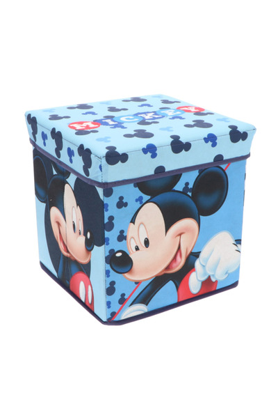 Disney Mickey Mouse Mickey Mouse Disney Stool Storage Box, 30x30x30 cm Blue 3...