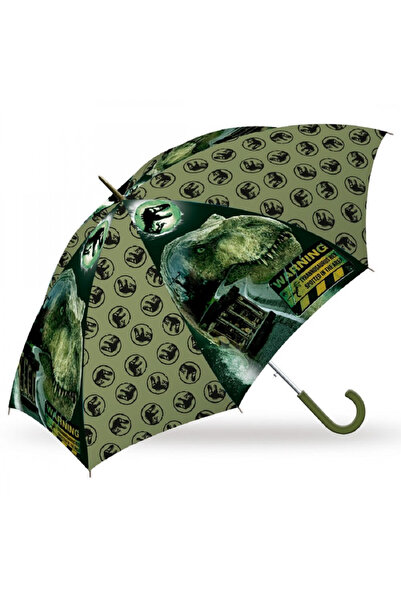 JURASSIC WORLD Manual Umbrella, 41 cm, 3 years, Green