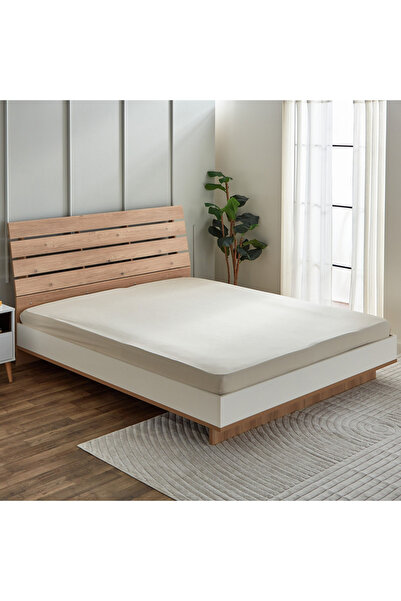 Home Box Derby Solid Microfiber Super King Fitted Sheet - 200x200+25 cm