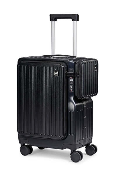 LİMRA A 20-inch polycarbonate travel Bag designed for airplane cabins; a ligh...